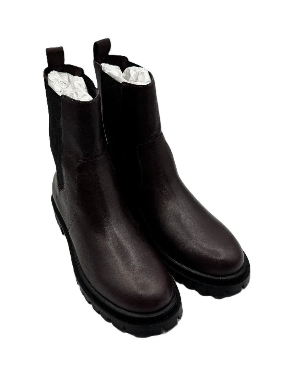 Arezzo Bota Salto Baixo Couros Atanado SoftBLACK 7.5 ($139)